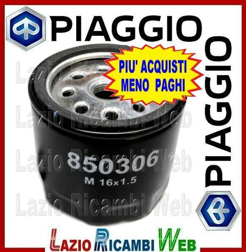 FILTRO DIESEL NAFTA GASOLINE PIAGGIO QUARGO 850306